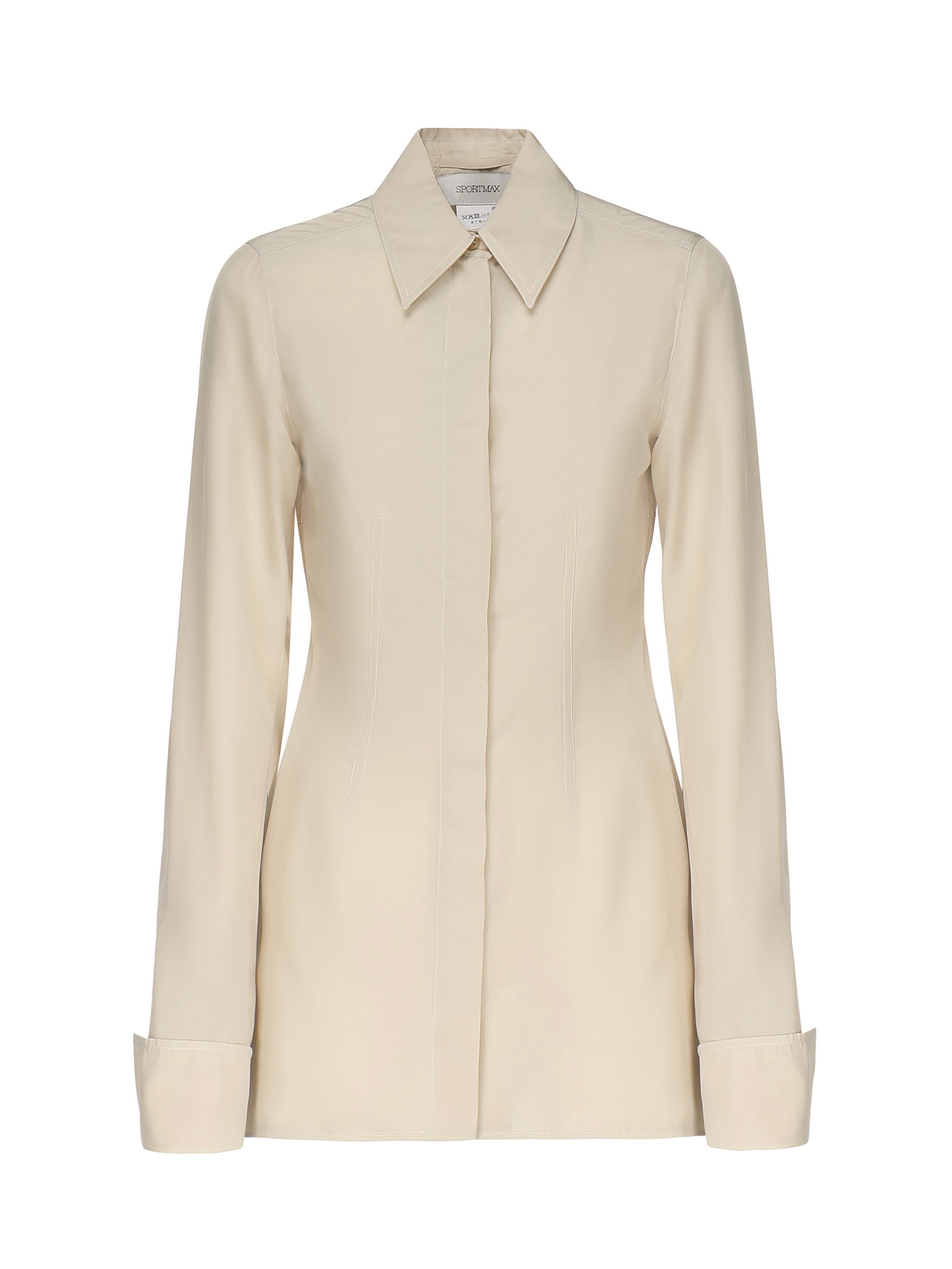 SportMax Shirts Ivory Viscose