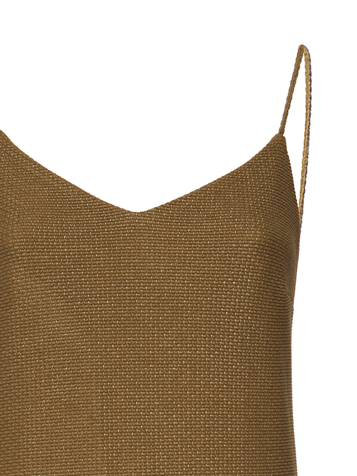 Max Mara Dresses Verde Oliva Cotton