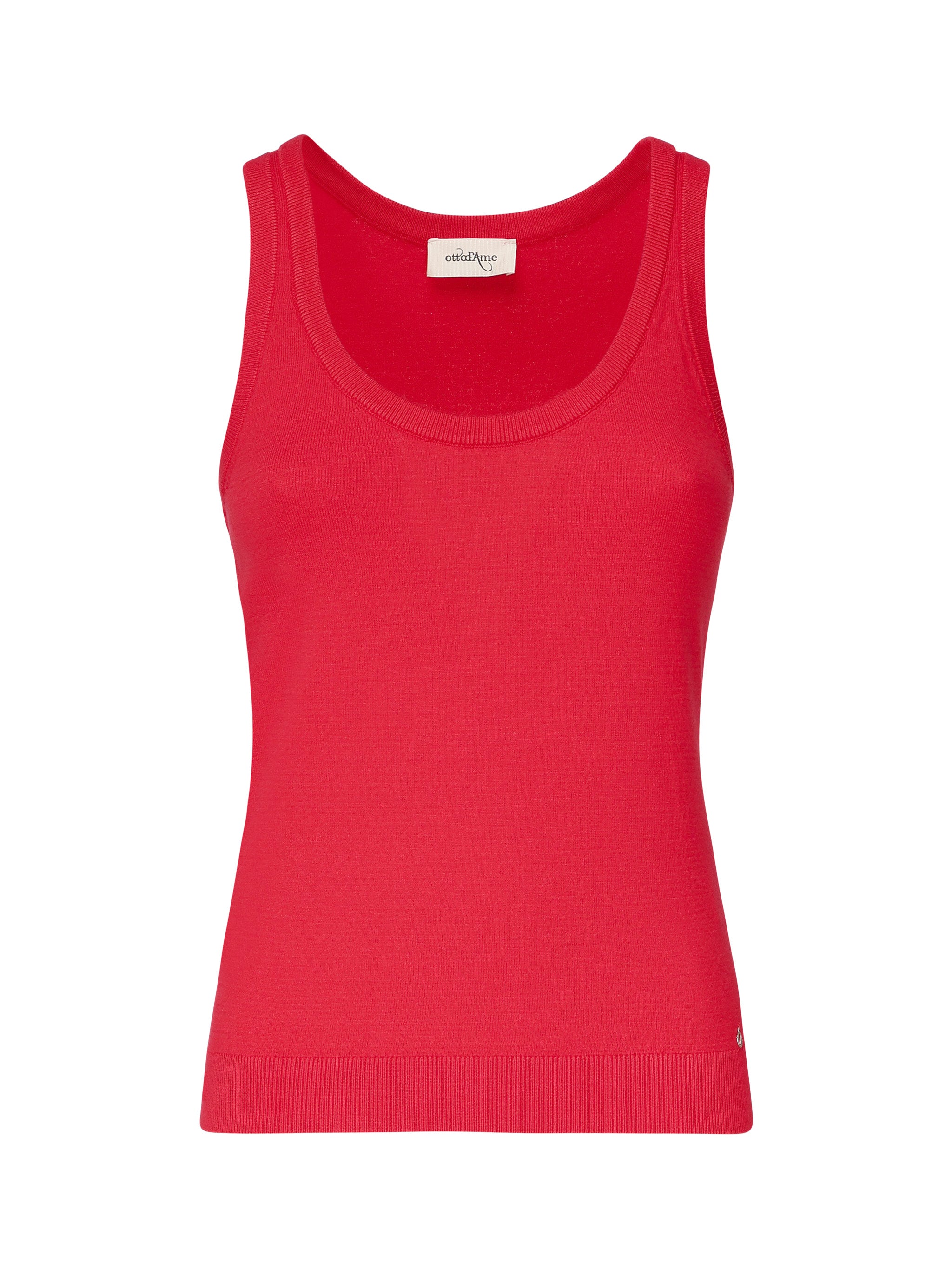 Ottodame Top Red Viscose