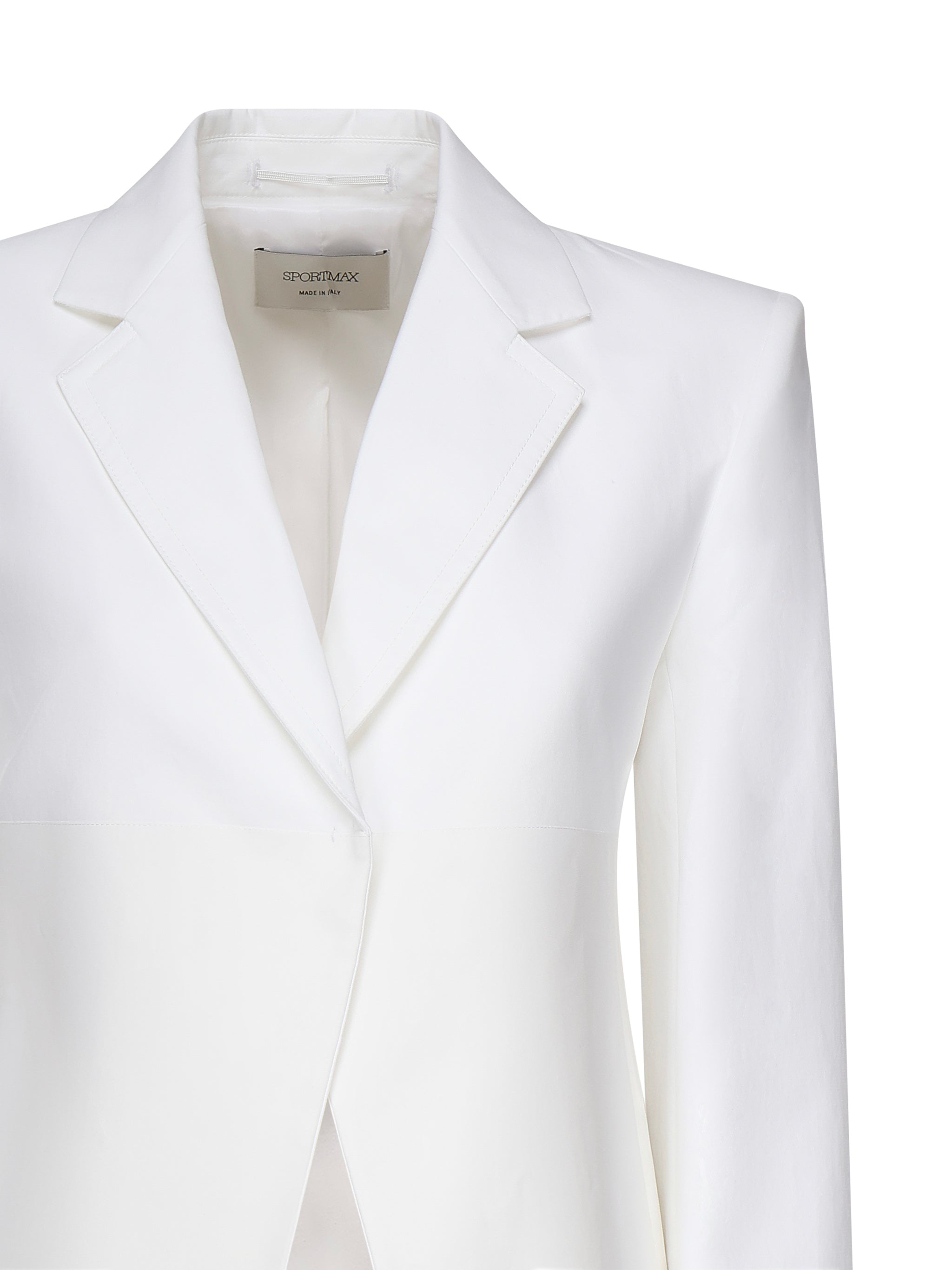 Max Mara Jackets White Cotton