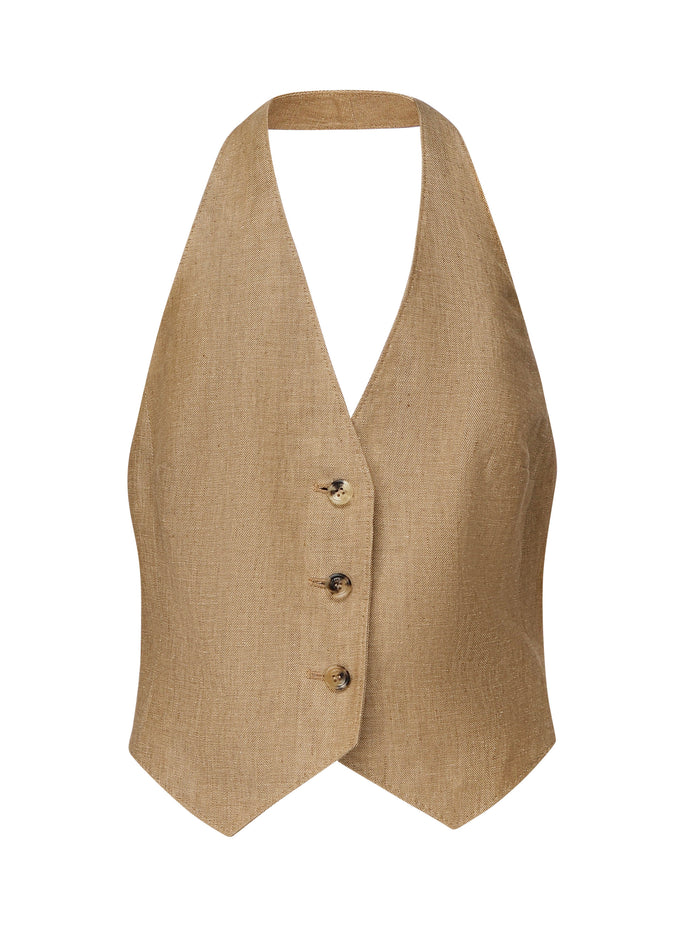 Max Mara Jackets Beige Linen
