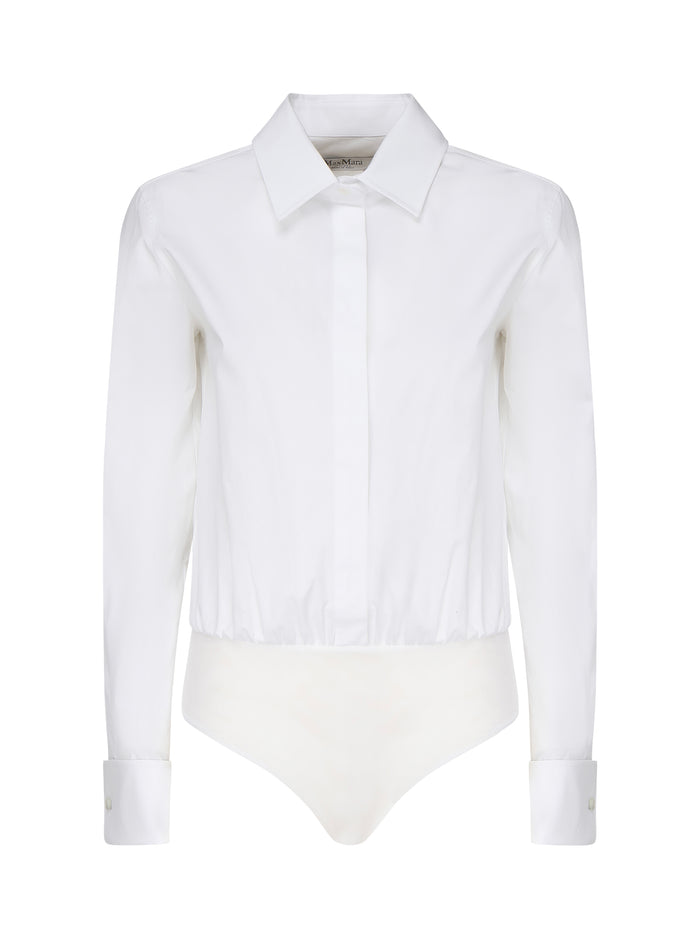 Max Mara Shirts White Cotton