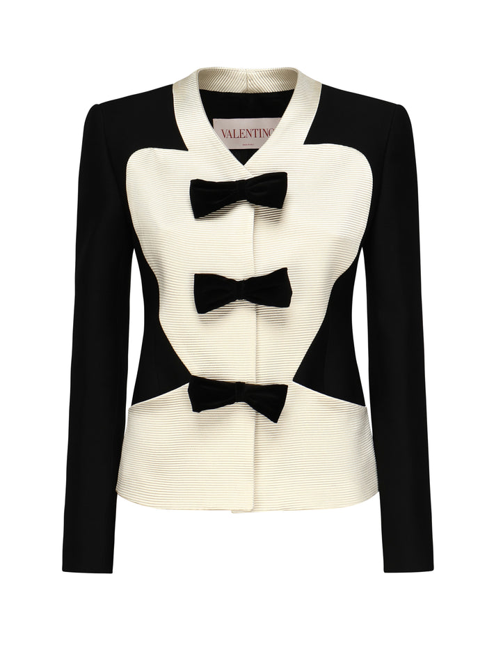 Valentino Garavani Jackets Beige Wool