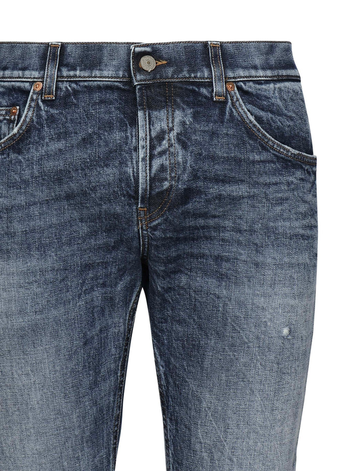 Dondup Jeans Blue Cotton