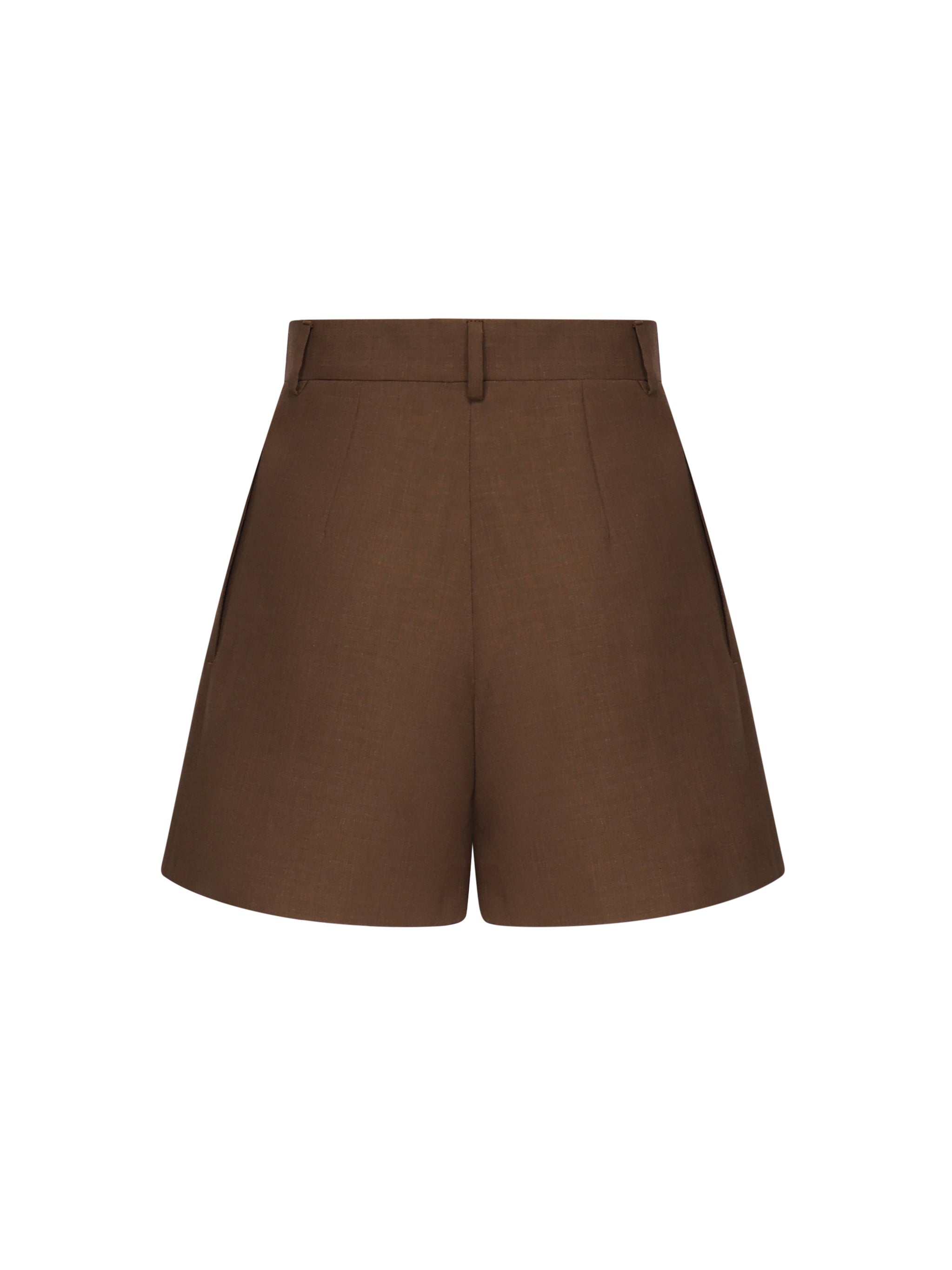 Nineminutes Shorts Brown Polyester