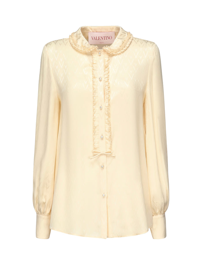 Valentino Garavani Shirts Betulla Silk