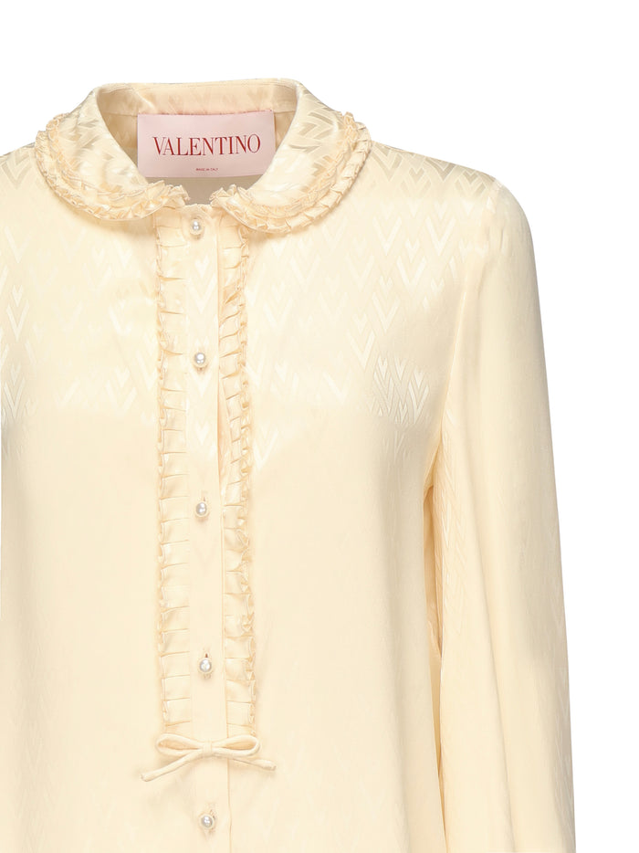 Valentino Garavani Shirts Betulla Silk