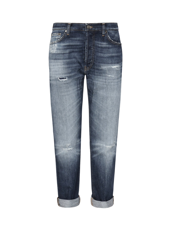 Dondup Jeans Blue Cotton