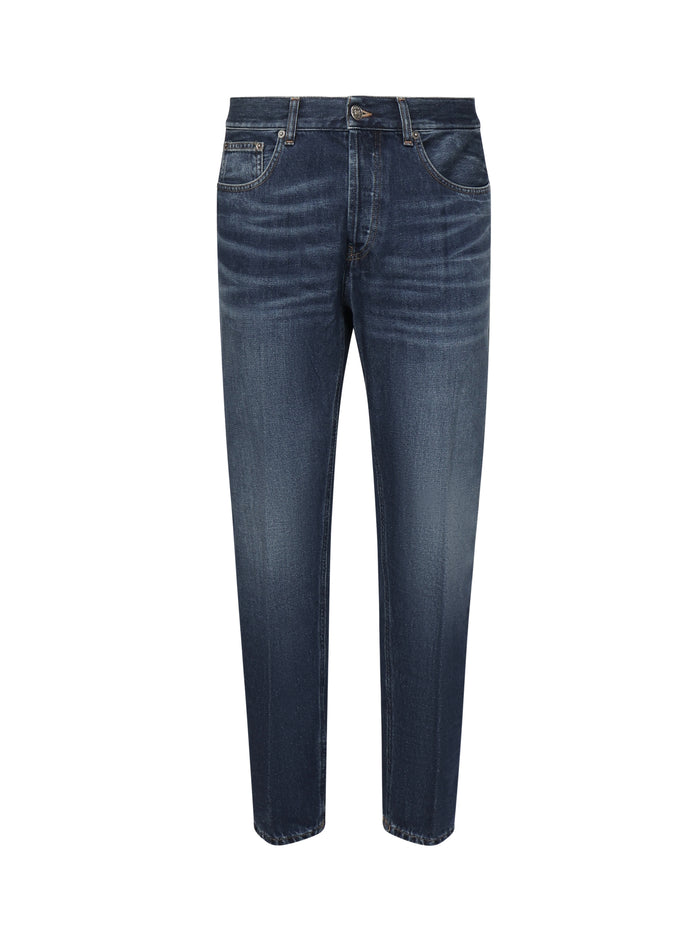 Dondup Jeans Blue Cotton