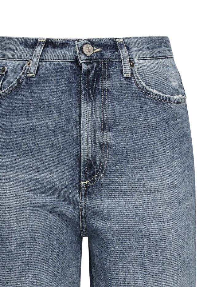 Dondup Jeans Blue Cotton