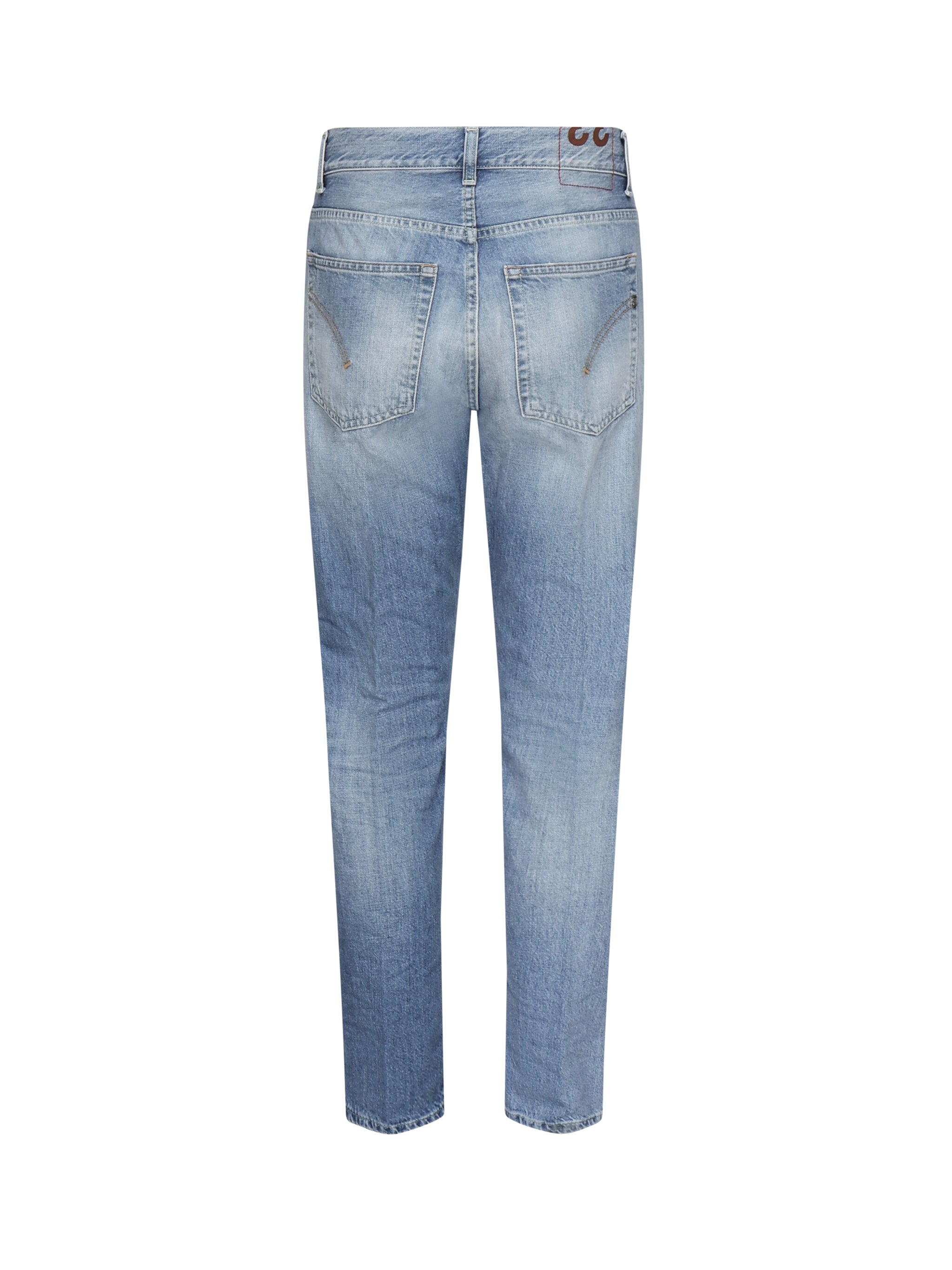 Dondup Jeans Blue Cotton