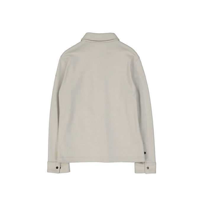 Herno Shirt Jacket Beige Polyamide Wool