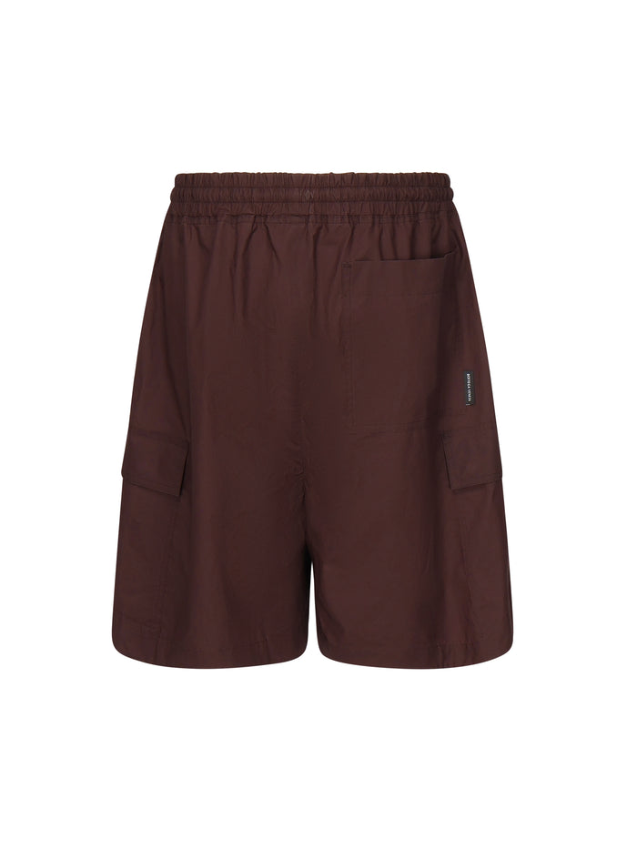 Bottega Veneta Shorts Aubergine Cotton