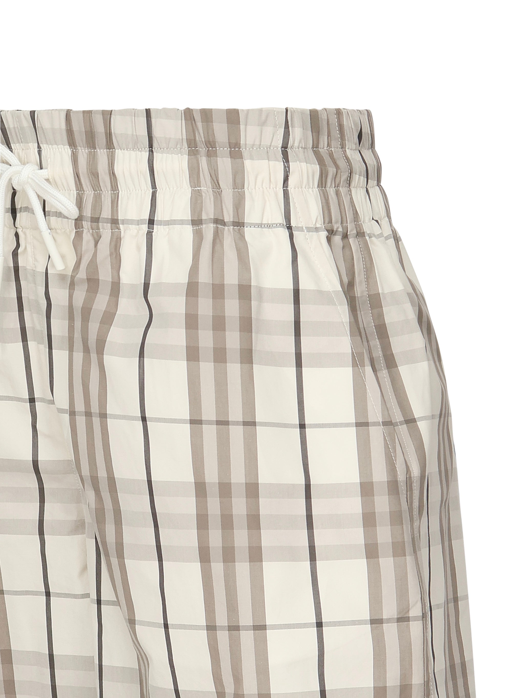 Burberry Shorts Cotton Ip Check