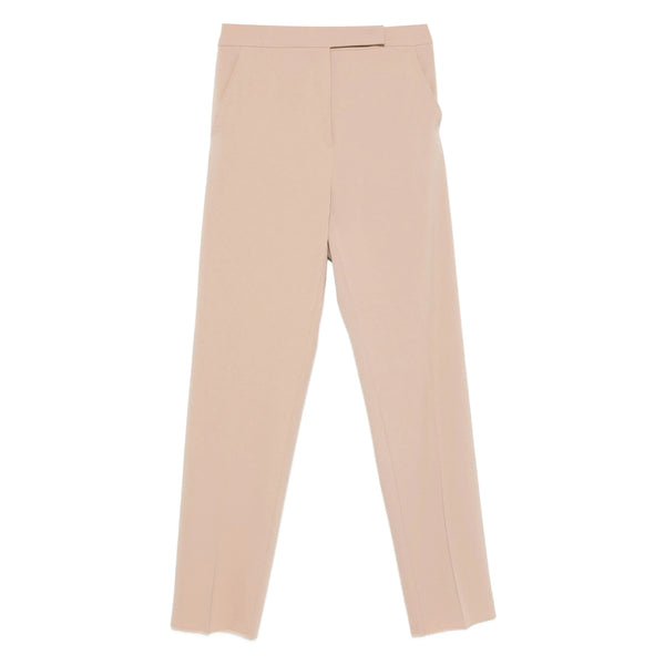 Trousers Slim-Fit Virgin Wool Beige Neutrals