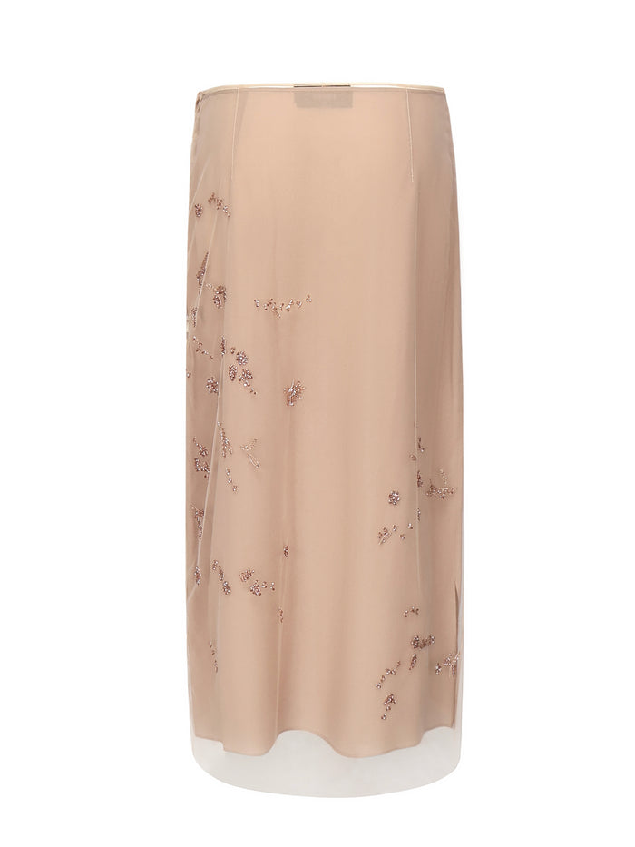 Fendi Skirts Pink Polyamide