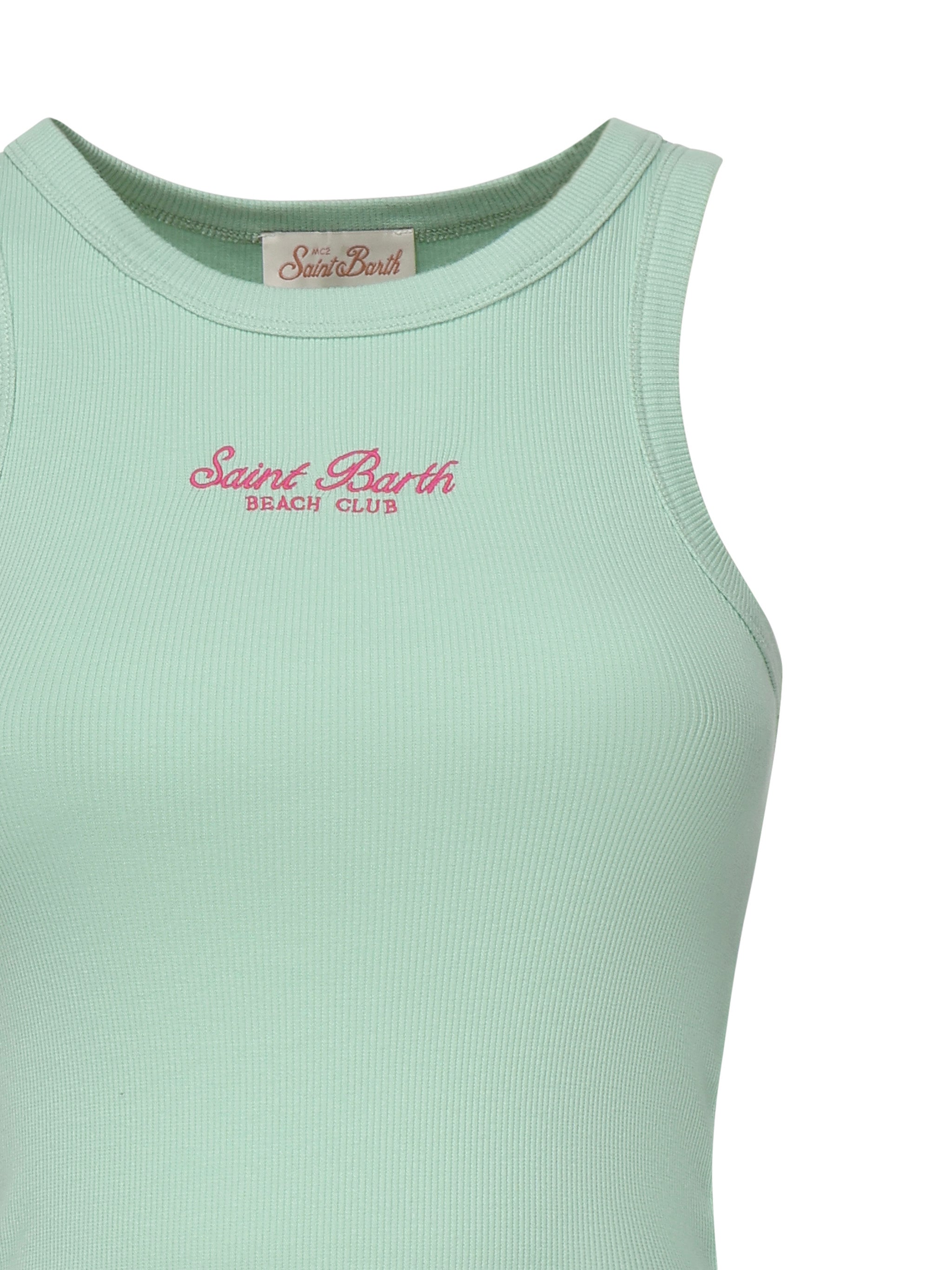 Mc2 Saint Barth Top Green Cotton