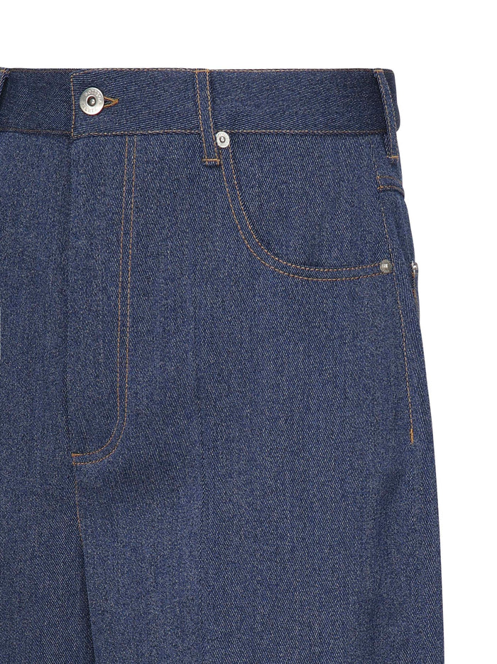 Bottega Veneta Rtw Indigo Wool