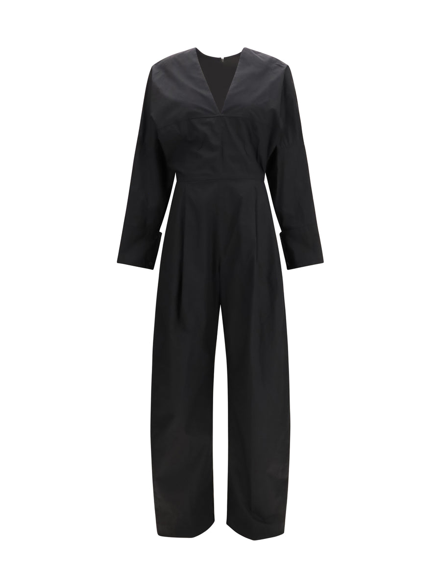 The Latest 100% Cotton jumpsuit in black