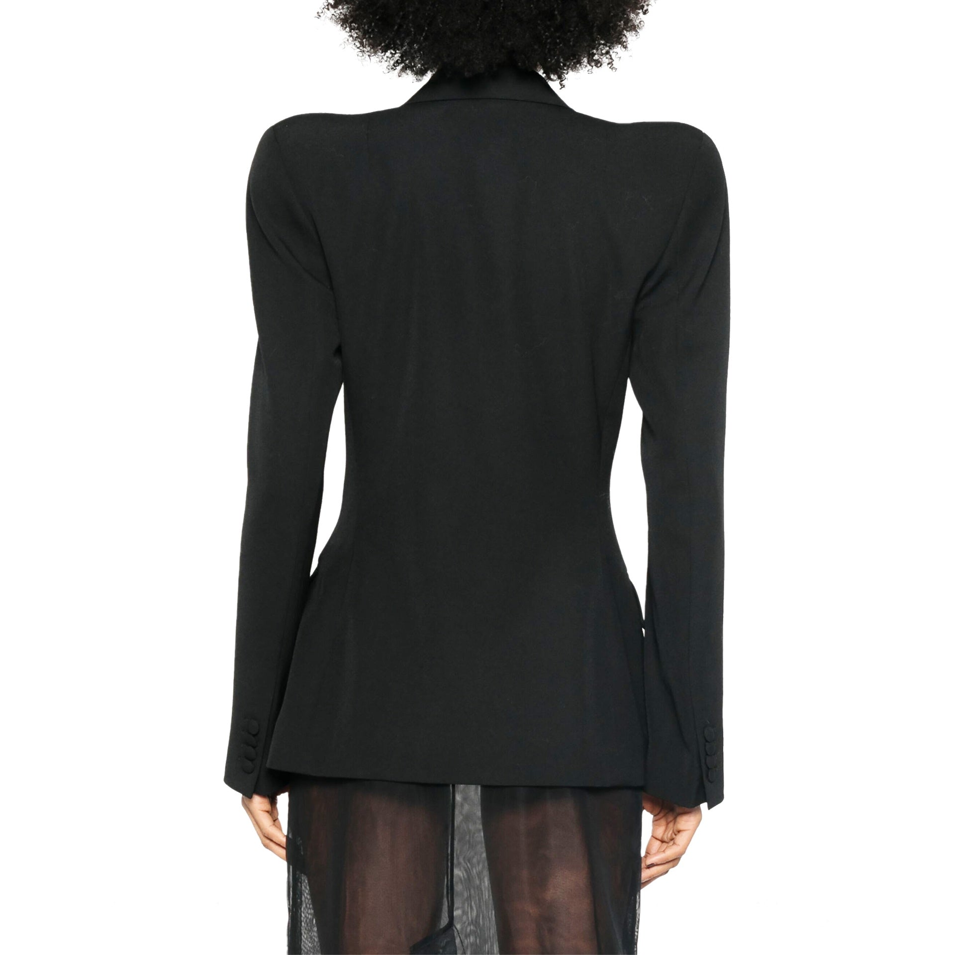 Wool Blazer Black