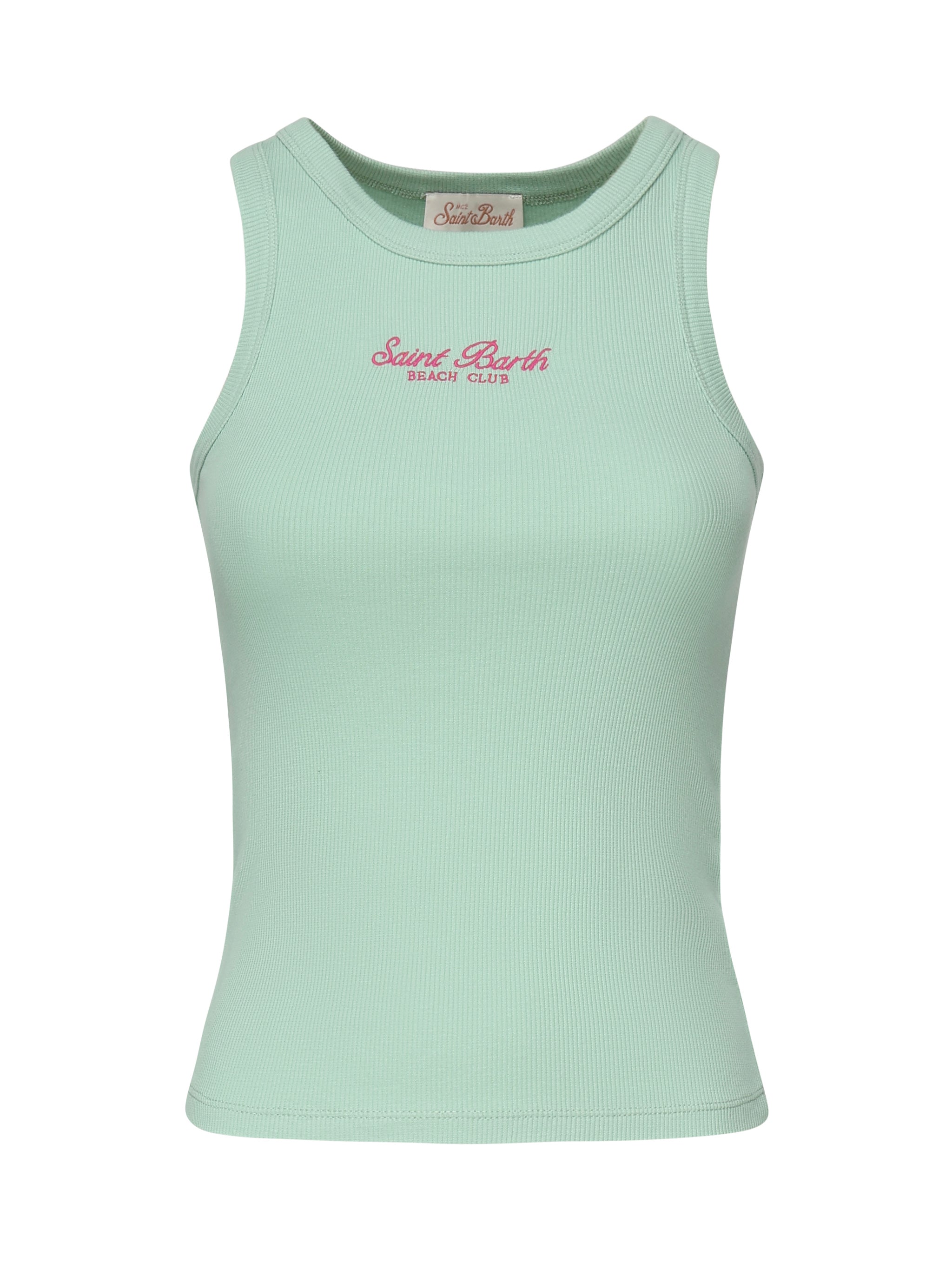 Mc2 Saint Barth Top Green Cotton