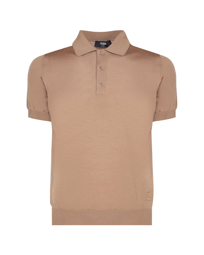 Fendi T-Shirts And Polos Nut Wool