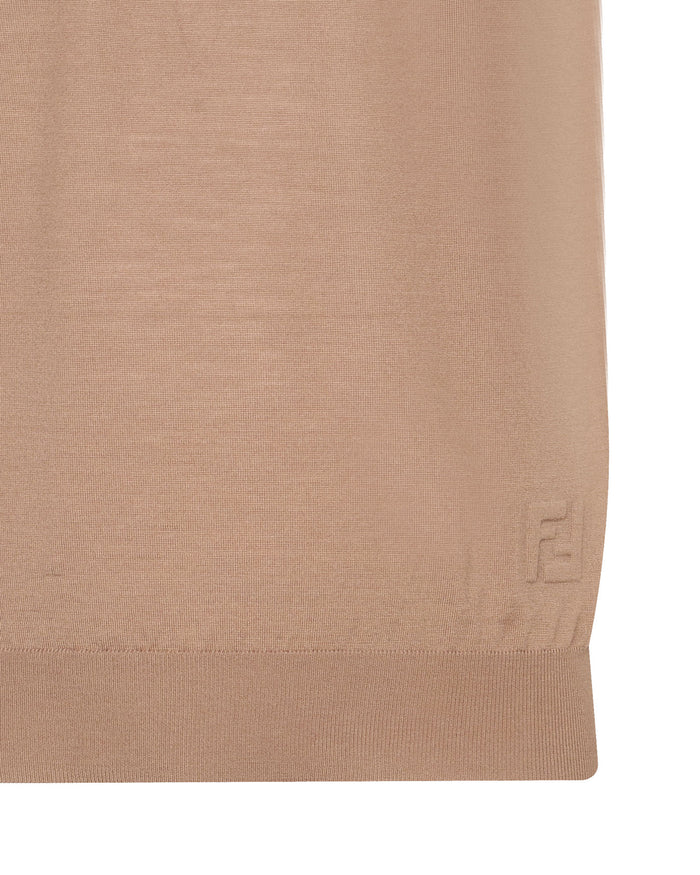 Fendi T-Shirts And Polos Nut Wool