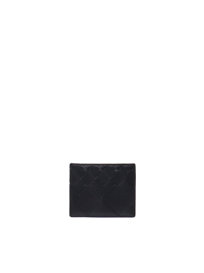 Bottega Veneta Wallets Black Calfskin