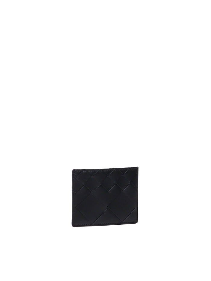 Bottega Veneta Wallets Black Calfskin