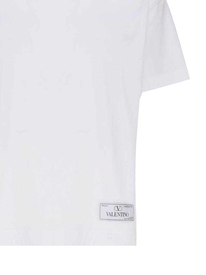 Valentino Garavani T-Shirts And Polos White Cotton