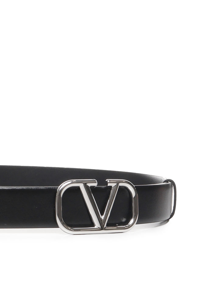 Valentino Garavani Belts Black Calfskin