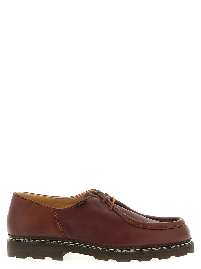 Michael derby shoes Brown Calfskin Leather (bos Taurus) Lace Up