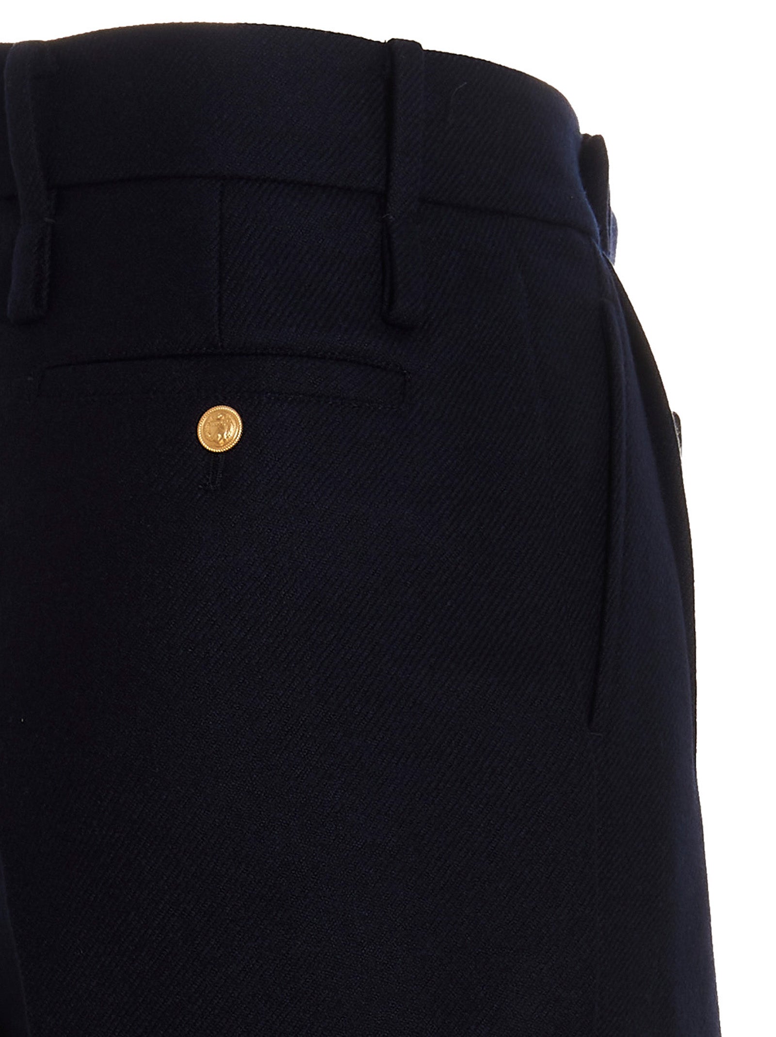 cachemire pants Blue