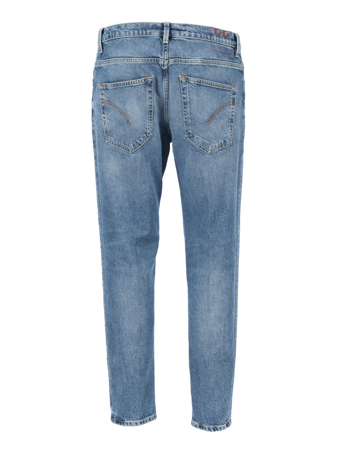 Brighton Pants Blue Cotton Lyocel Elastane Jean