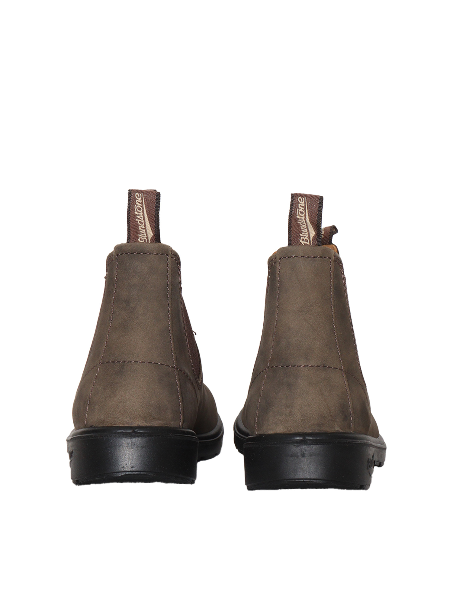 565 Rustic Brown Leather Sole Polyurethane Booties