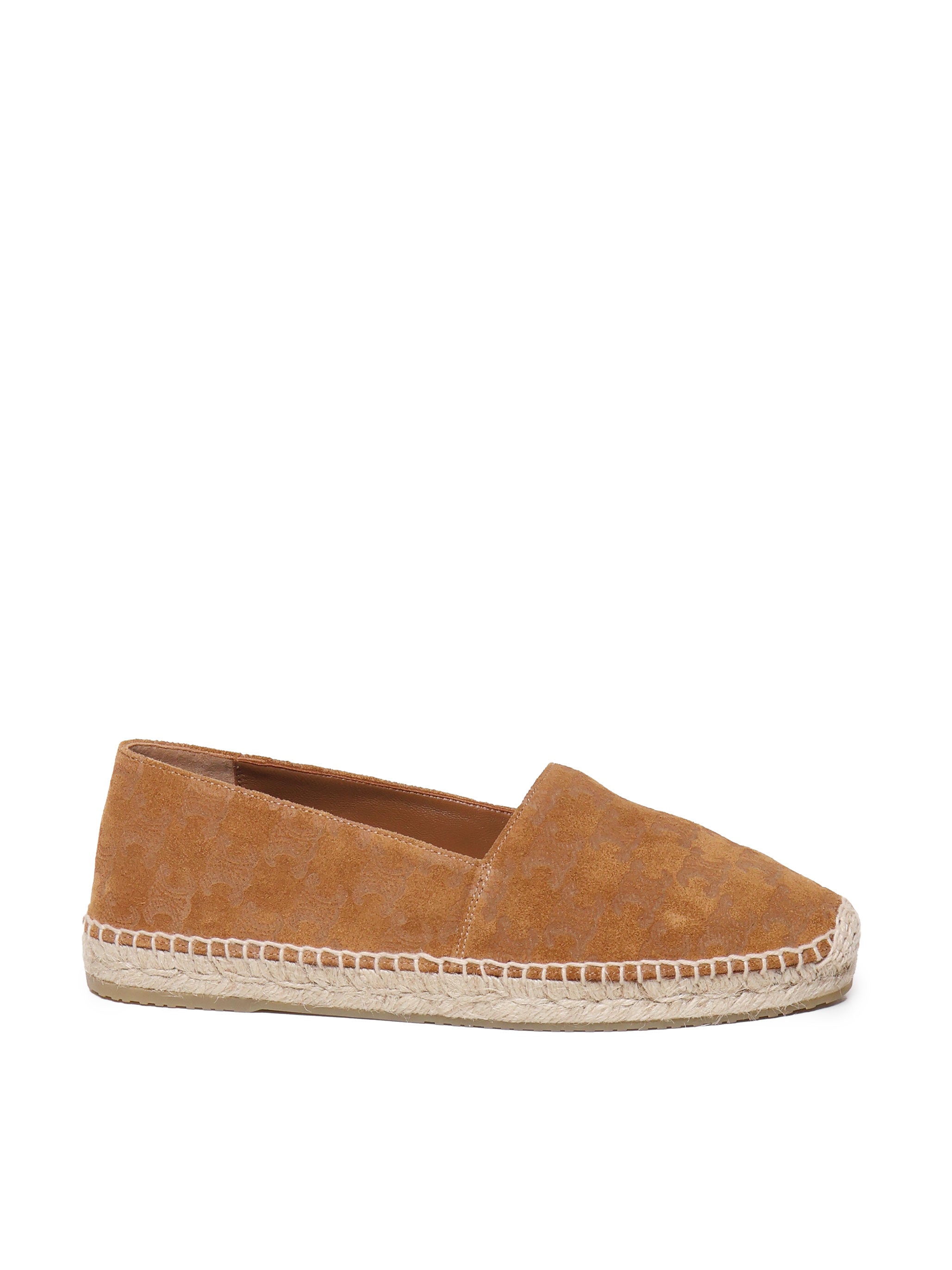 Céline Flat shoes Brown Suede Calfskin