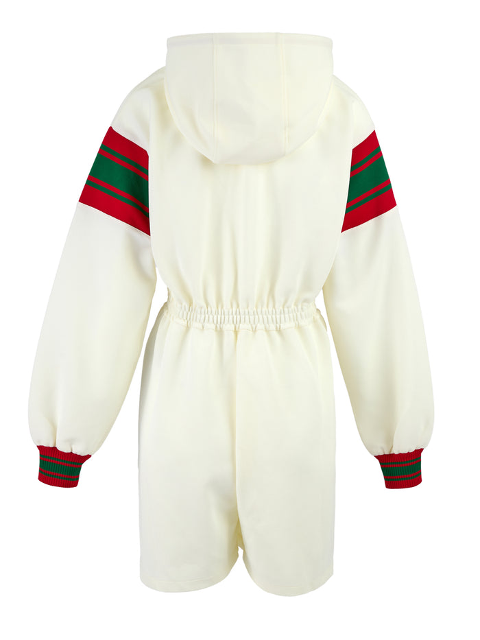 Gucci Polyester hoodie in white