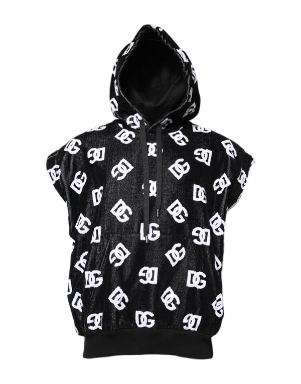 Dolce & Gabbana 100% Cotton hoodie in black