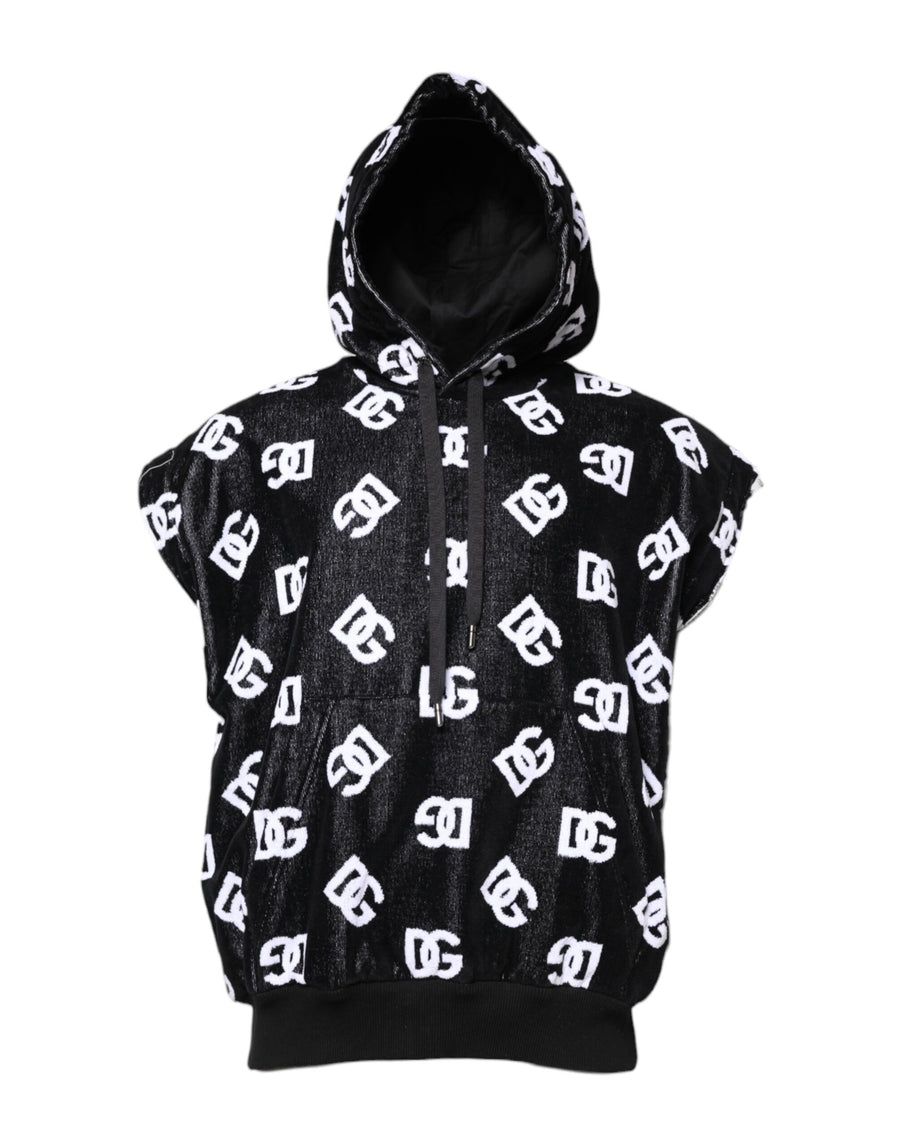 Dolce & Gabbana 100% Cotton hoodie in black
