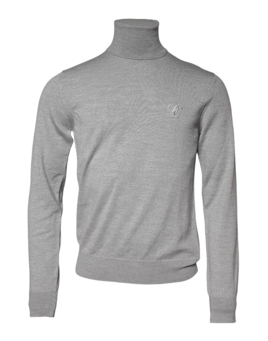 Dolce & Gabbana 100% Virgin Wool sweater in gray