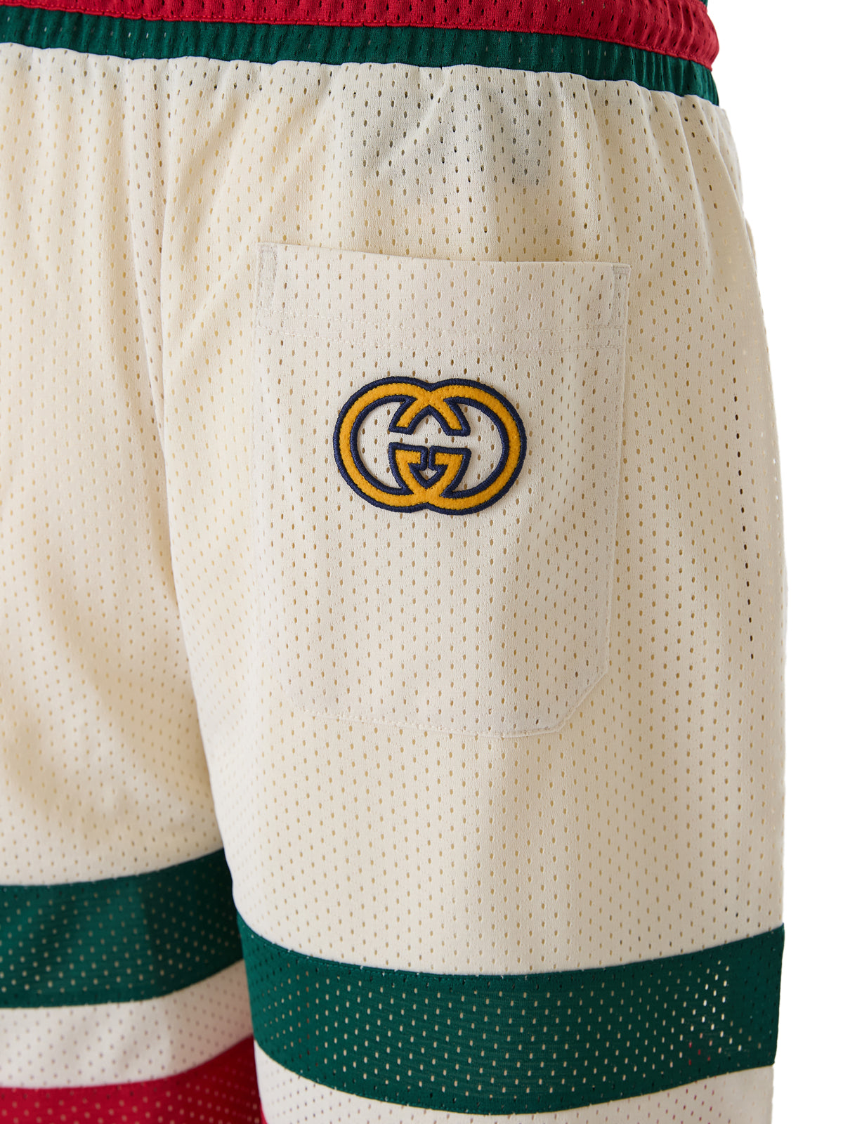 Gucci 100% Polyester shorts in cream — view 2