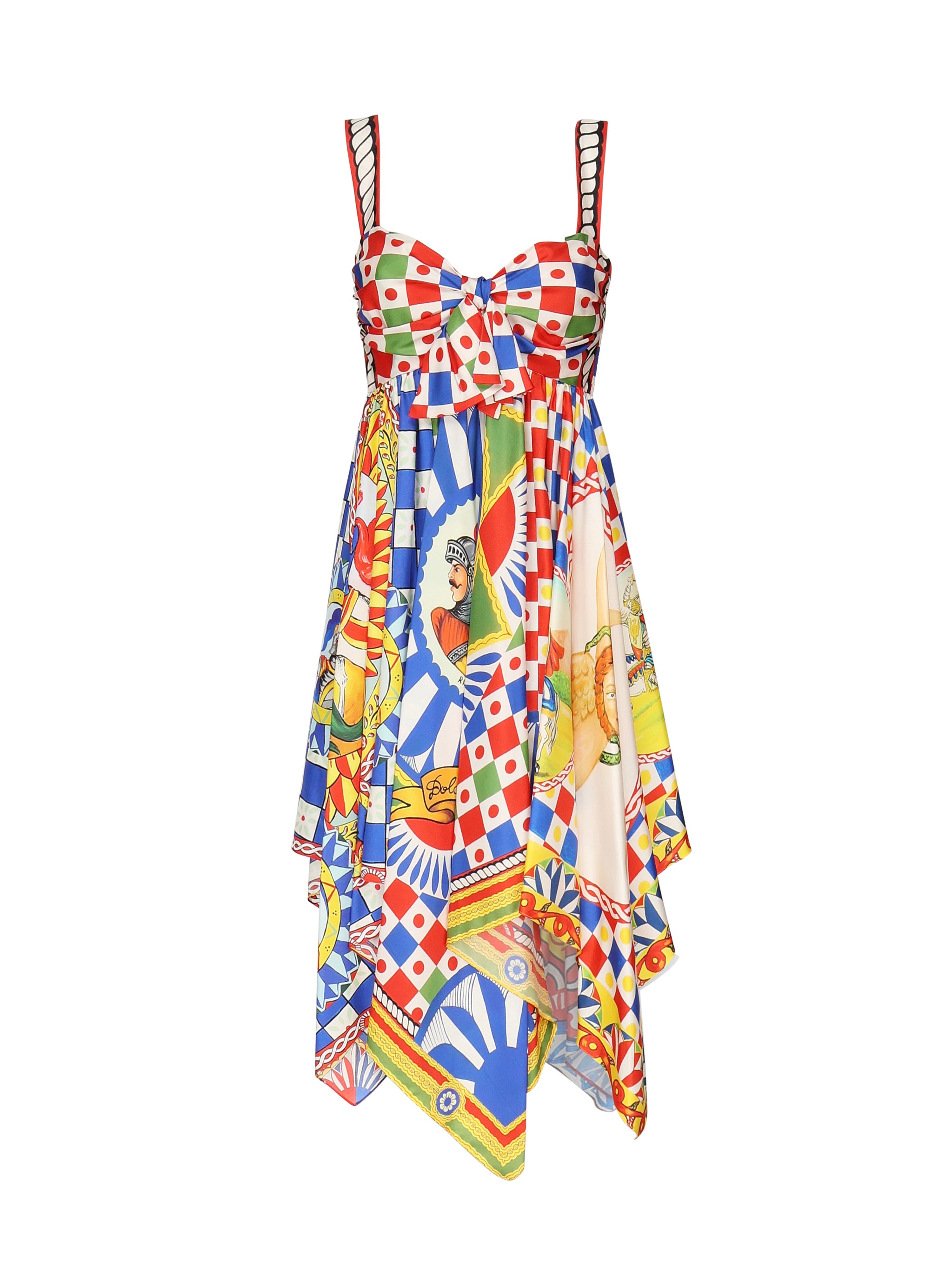 Dolce & Gabbana Dresses Frigo 17 Stampa Silk