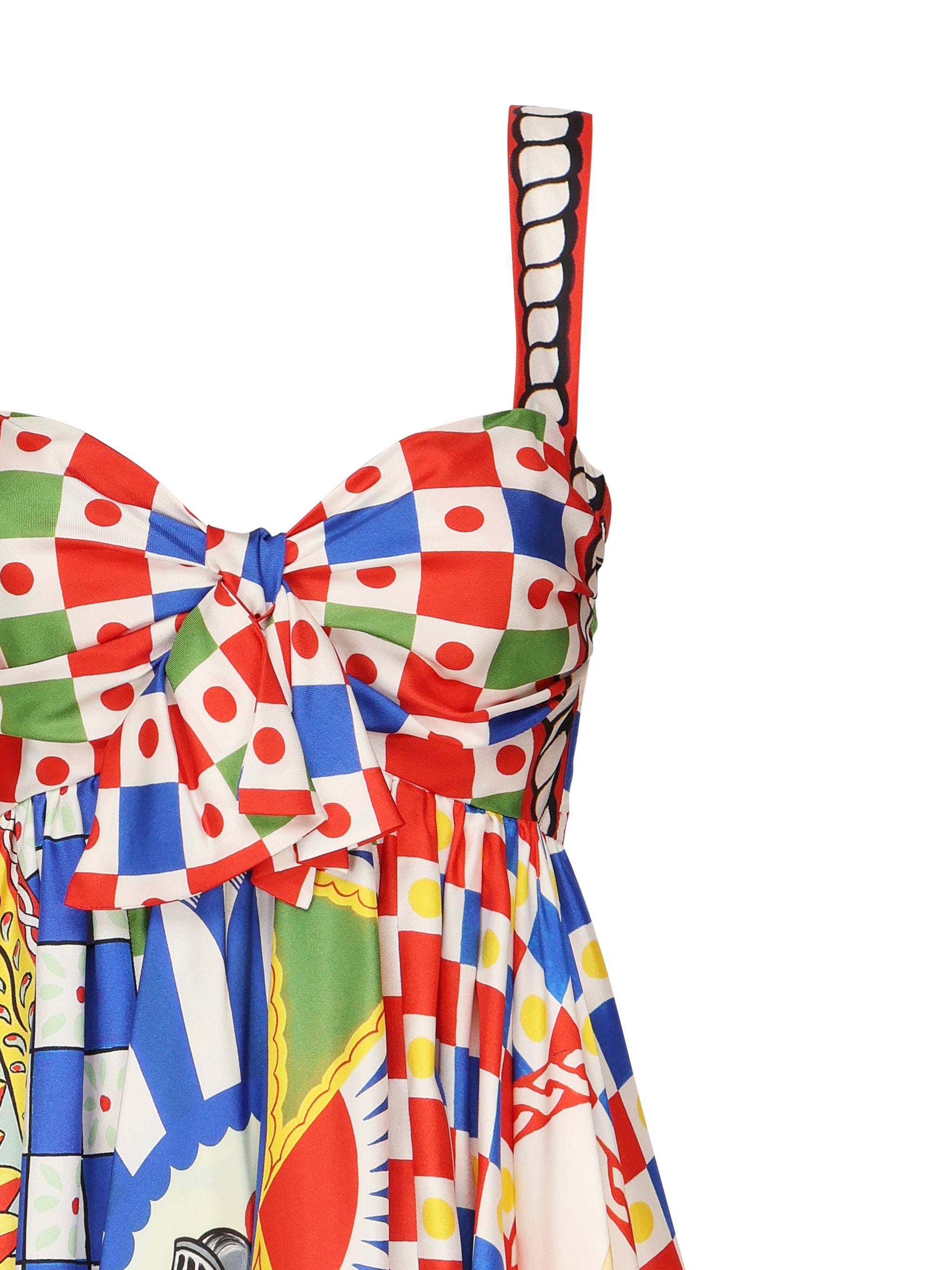Dolce & Gabbana Dresses Frigo 17 Stampa Silk