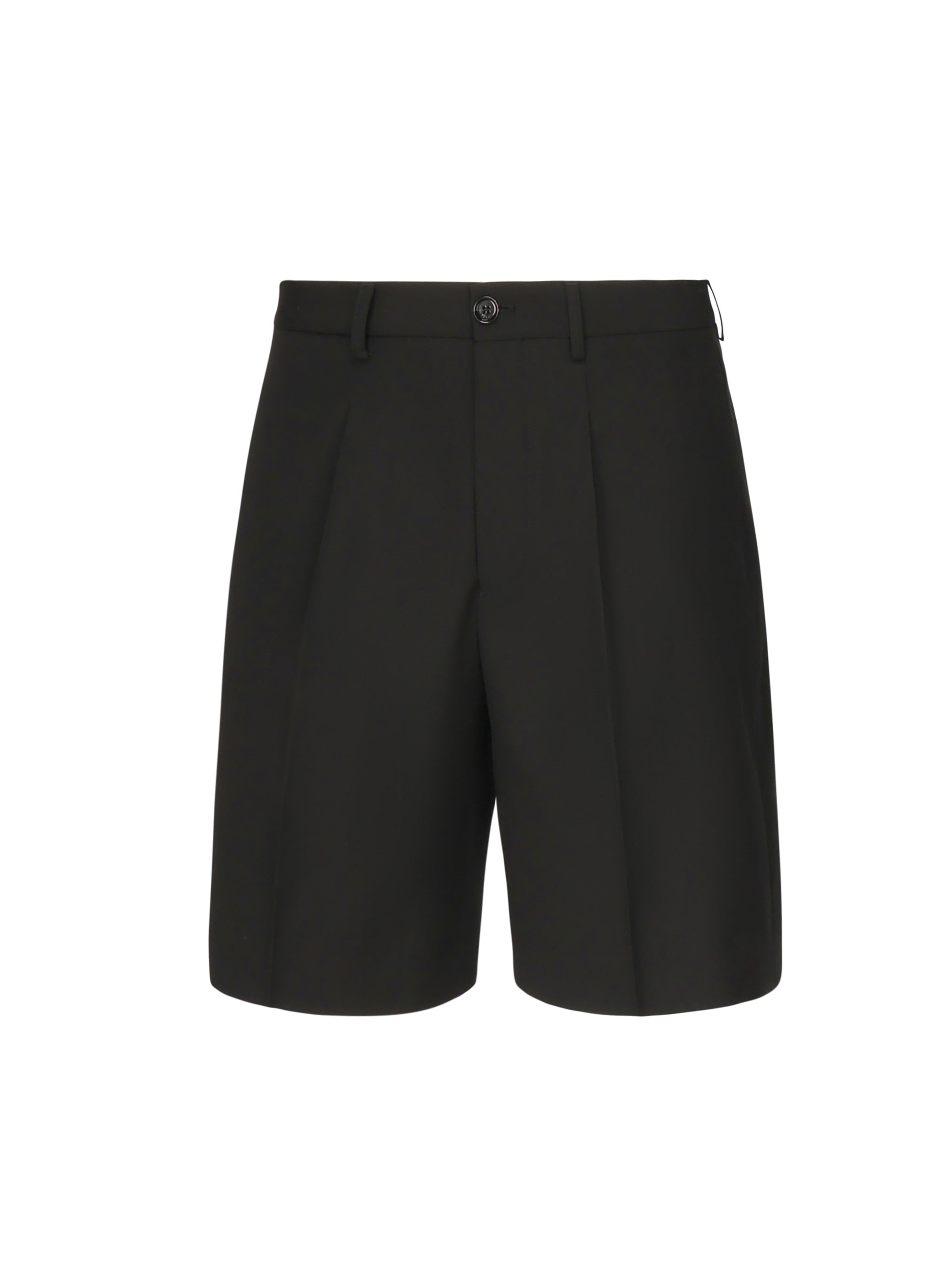 BeAble Shorts Black Virgin Wool