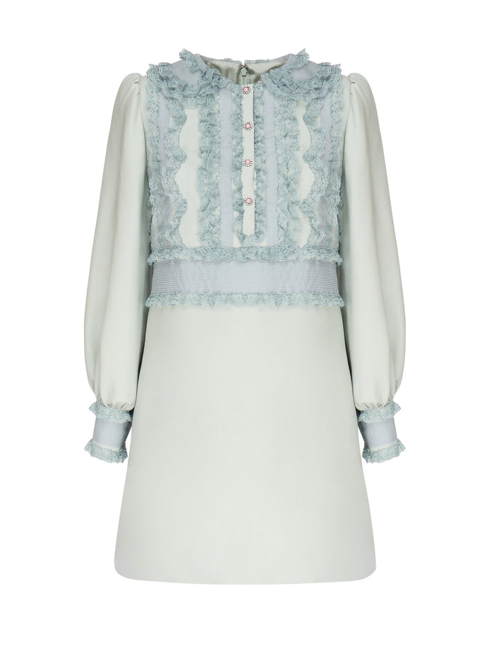 Valentino Garavani Dresses Blue Virgin Wool