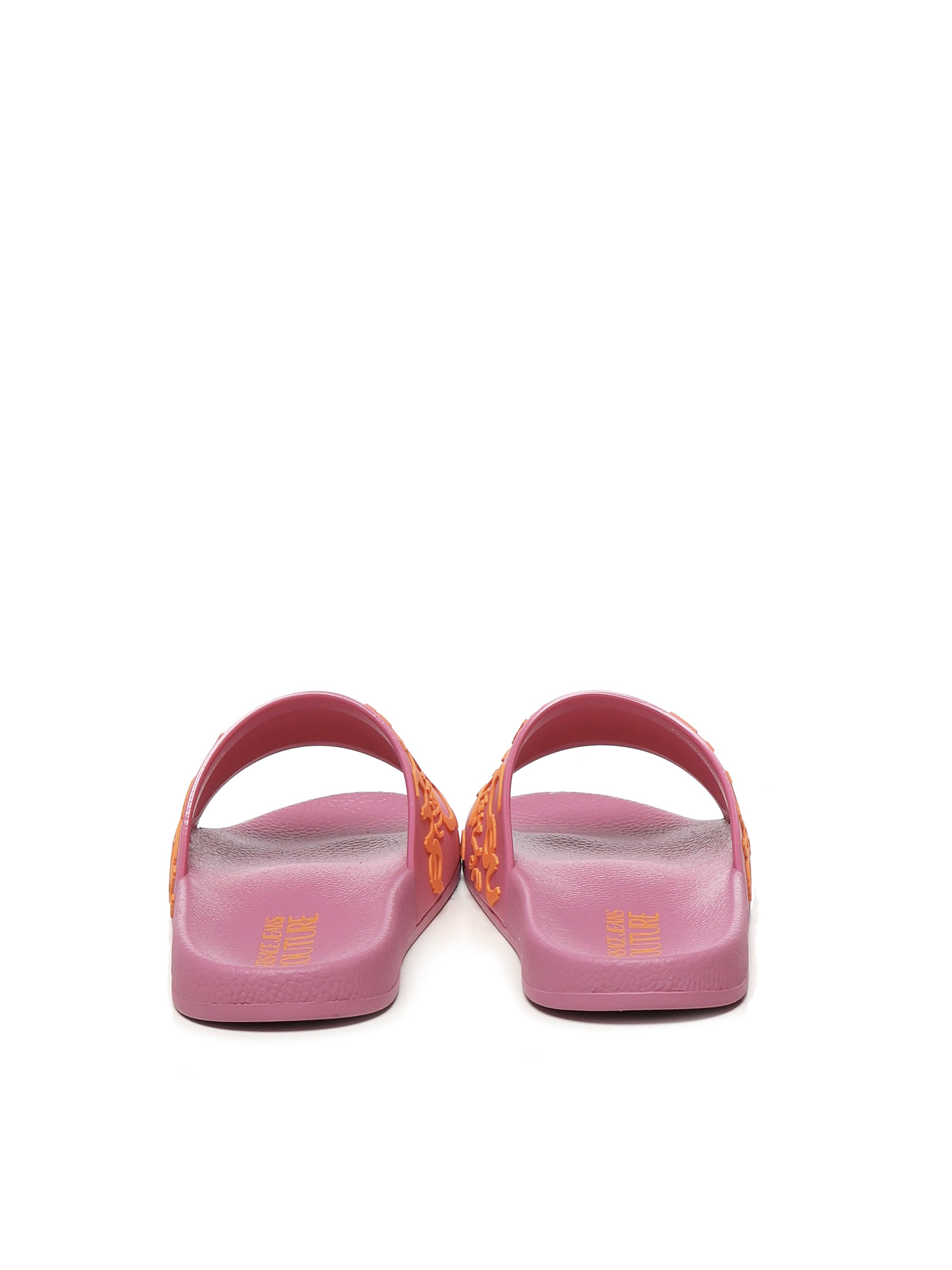VERSACE JEANS COUTURE Sandals Fuchsia Rubber