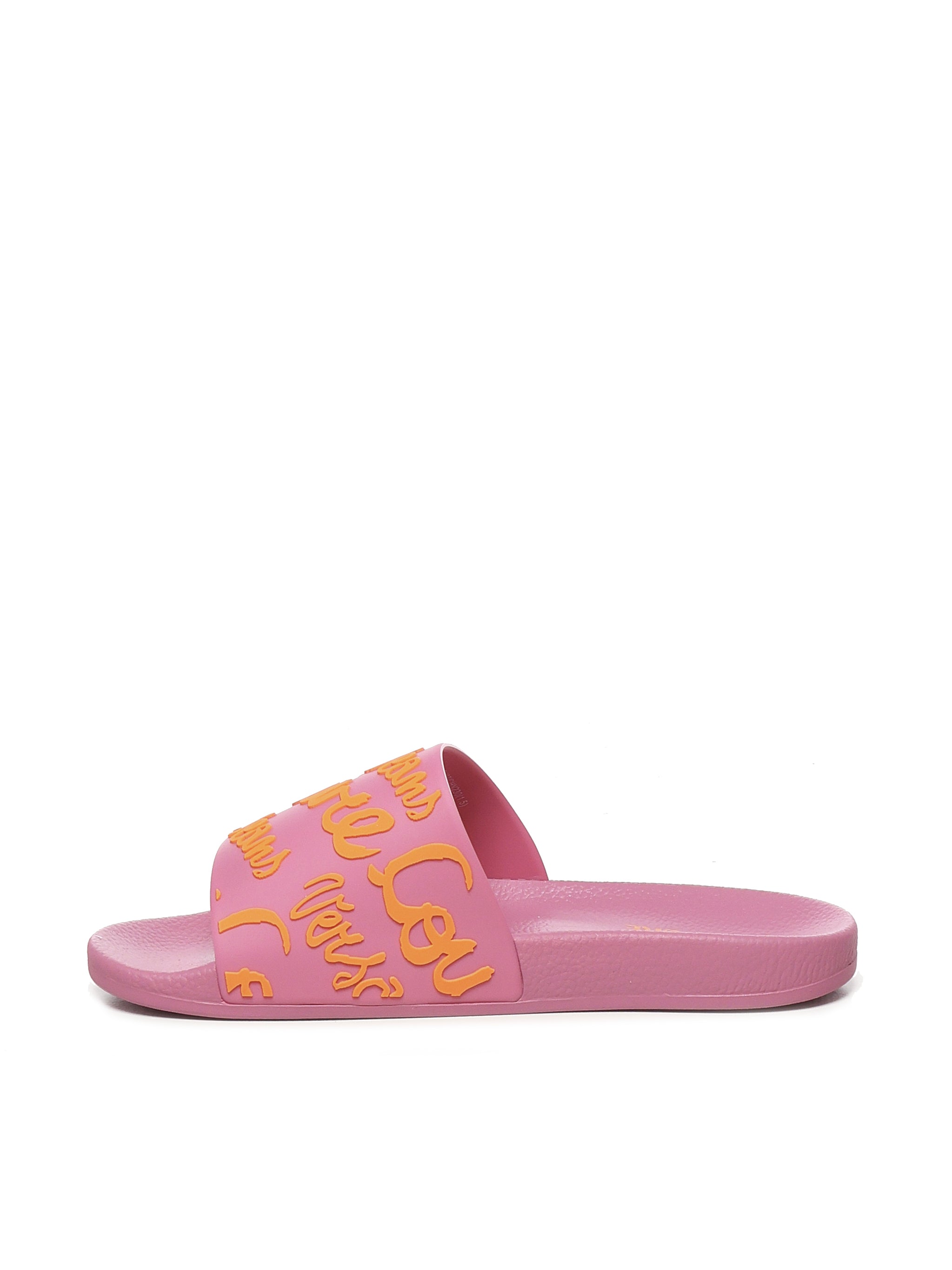 VERSACE JEANS COUTURE Sandals Fuchsia Rubber