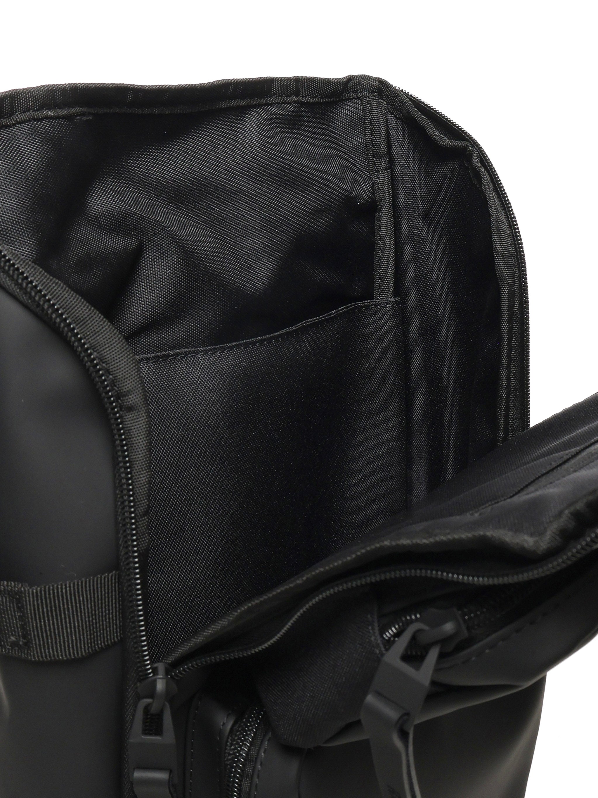 Rains Bags Black Polyurethane