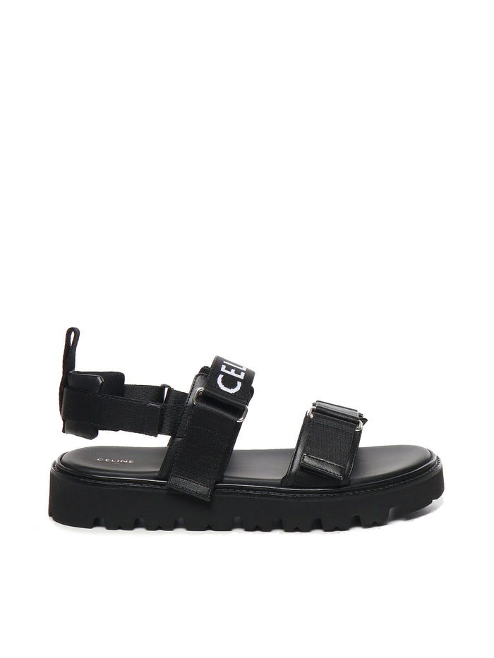 Céline Sandals Black Pelle Di Vitello