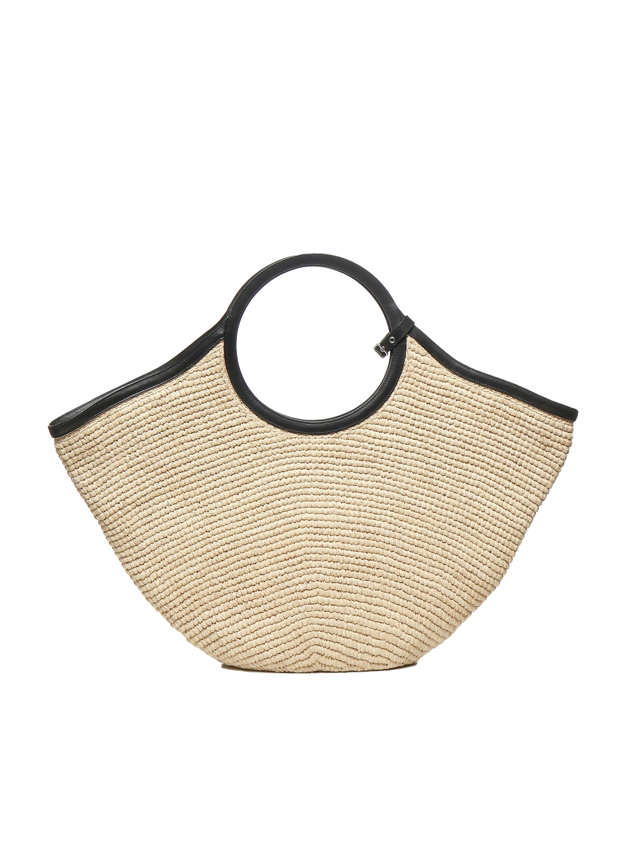 Courreges Bags Natural Beige Raffia